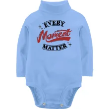 Детское боди с длинным рукавом Every moment - material