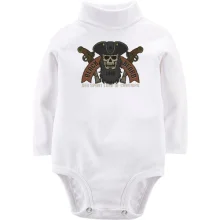 Дитяче боді з довгим рукавом Black Beard