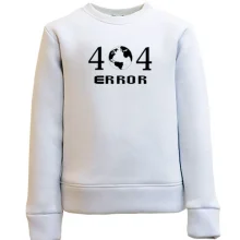 Дитячий світшот 404 ERROR