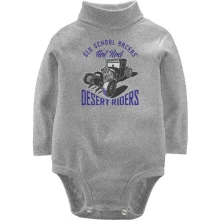 Детское боди с длинным рукавом Desert Riders Hot Rod