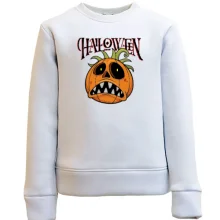 Дитячий світшот Halloween з гарбузом