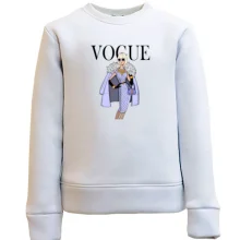 Дитячий світшот VOGUE blonde girl 3