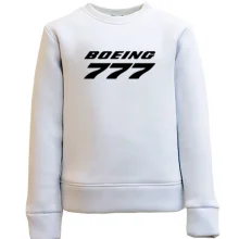 Детский свитшот Boeing 777 лого
