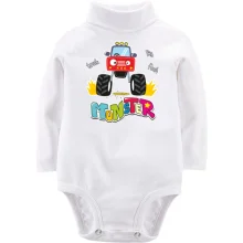 Дитяче боді з довгим рукавом Baby Monster Truck