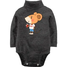 Детское боди с длинным рукавом Baby mouse