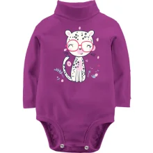 Детское боди с длинным рукавом Cute Leopard