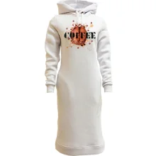 Худи платье Coffee