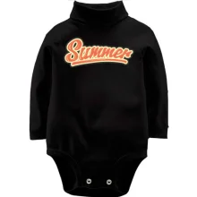 Дитяче боді з довгим рукавом з написом "Summer"