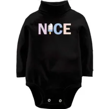 Детское боди с длинным рукавом NICE