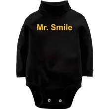 Дитяче боді з довгим рукавом Mr. Smile