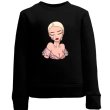 Дитячий світшот Art. Blonde crying