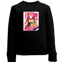 Дитячий світшот Girl with red hair