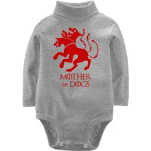 Детское боди с длинным рукавом Mother of Dogs