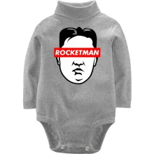 Детское боди с длинным рукавом Rocketman