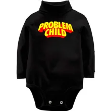 Дитяче боді з довгим рукавом Problem Child