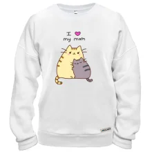 Світшот I love my mom (2)
