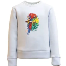 Дитячий світшот Parrot bright art