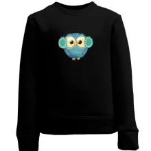Детский свитшот Owl in headphones