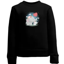 Дитячий світшот Baby elephant with mom