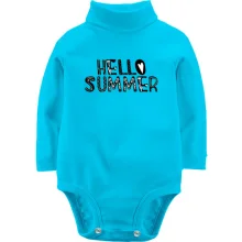 Дитяче боді з довгим рукавом HELLO SUMMER