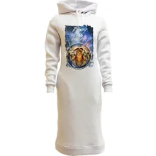 Худі сукня з тигром "Enjoy the universe" (2)