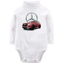 Детское боди с длинным рукавом Mercedes GLE Coupe