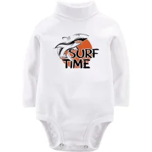 Детское боди с длинным рукавом SURF TIME