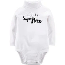 Дитяче боді з довгим рукавом Little Super Hero