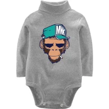 Детское боди с длинным рукавом MNK Monkey