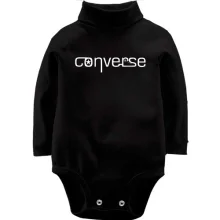 Комбинированный детский лонгслив Converse.