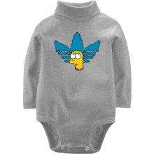 Детское боди с длинным рукавом Marge Simpson Adidas