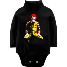 Комбинированный детский лонгслив Ronald McDonald Clown art