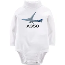 Дитяче боді з довгим рукавом Airbus A350