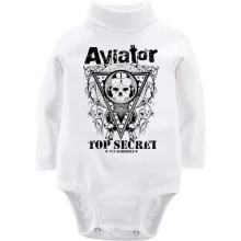 Дитяче боді з довгим рукавом Aviator TOP Secret