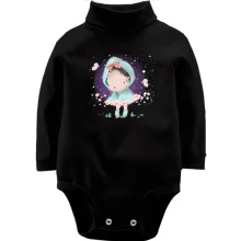 Детское боди с длинным рукавом Baby girl in dress