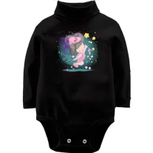 Детское боди с длинным рукавом Baby girl in a cap