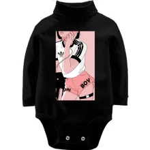 Детское боди с длинным рукавом Girl in adidas