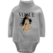 Детское боди с длинным рукавом VOGUE Pocahontas