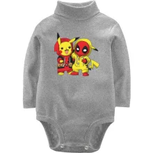 Детское боди с длинным рукавом Stitch and mickey mouse