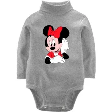 Детское боди с длинным рукавом Minnie Mouse smiles.