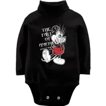 Детское боди с длинным рукавом Mickey Mouse The Fall of America