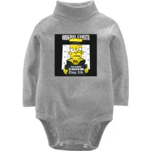 Детское боди с длинным рукавом Bart original gangssta