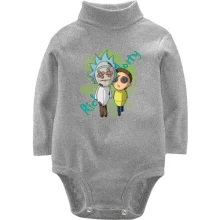 Детское боди с длинным рукавом Rick and Morty dolls