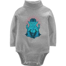 Детское боди с длинным рукавом Elephant Buddha