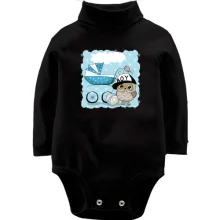 Детское боди с длинным рукавом Baby owl boy.