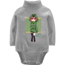 Детское боди с длинным рукавом Minecraft Girl