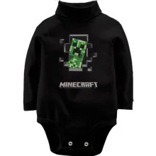 Детское боди с длинным рукавом Minecraft hole