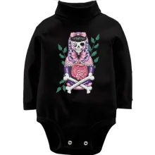 Дитяче боді з довгим рукавом Matryoshka skull