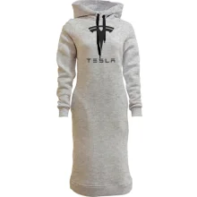 Худи платье tesla