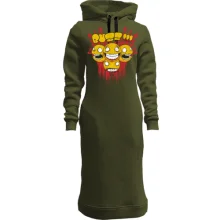 Худи платье buzz smile